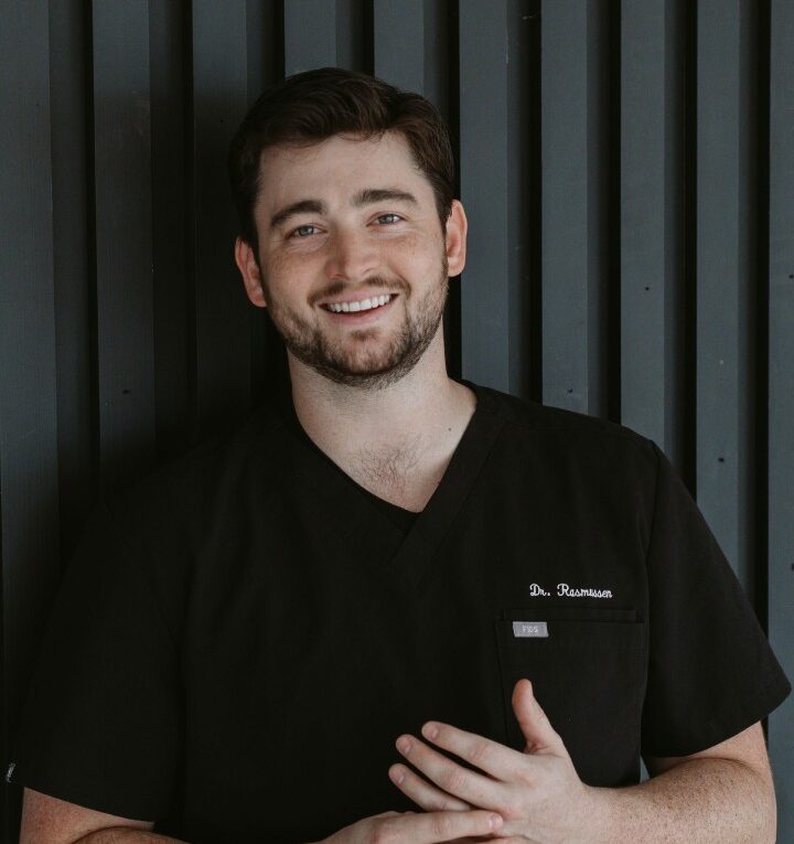 Dr. Razz showing his happy face